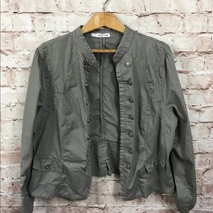 Maurice’s Olive Green Military Jacket